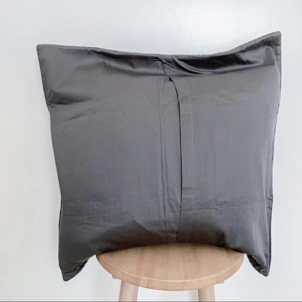 LAST CHANCE 🤍 Restoration Hardware Tate Velvet Channel Euro Sham